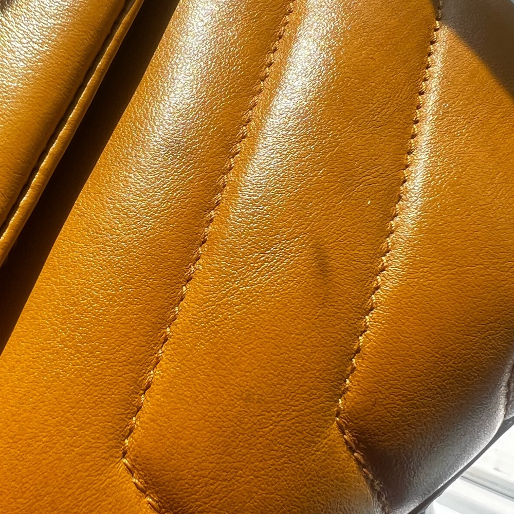 Saint Laurent lou lou , size small in Dark Tan - Picture 8 of 9
